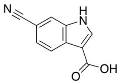 6-Cyano-1H-indole-3-carboxylic acid