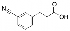 3-Cyano-benzenepropanoic Acid