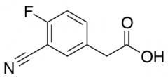3-Cyano-4-fluorophenylacetic Acid