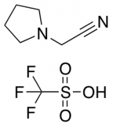1-(Cyanomethyl)pyrrolidin-1-ium trifluoromethanesulfonate