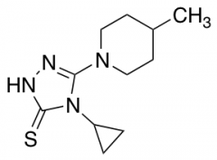 4-Cyclopropyl-5-(4-Methylpiperidin-1-Yl)-4h-1,2,4-Triazole-3-Thiol