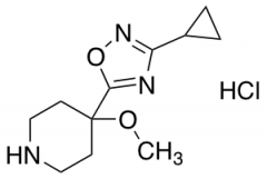 4-(3-Cyclopropyl-1,2,4-Oxadiazol-5-Yl)-4-Methoxypiperidine Hydrochloride