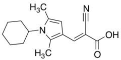 2-Cyano-3-(1-Cyclohexyl-2,5-Dimethyl-1h-Pyrrol-3-Yl)Prop-2-Enoic Acid