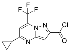 5-Cyclopropyl-7-(Trifluoromethyl)Pyrazolo[1,5-A]Pyrimidine-2-Carbonyl Chloride