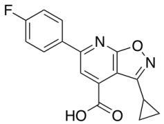 3-Cyclopropyl-6-(4-Fluorophenyl)-[1,2]Oxazolo[5,4-B]Pyridine-4-Carboxylic Acid