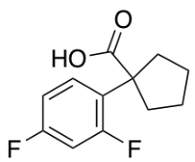 1-(2,4-difluorophenyl)cyclopentane-1-carboxylic acid