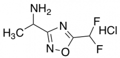 1-[5-(difluoromethyl)-1,2,4-oxadiazol-3-yl]ethan-1-amine hydrochloride
