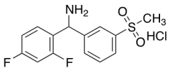 (2,4-difluorophenyl)(3-methanesulfonylphenyl)methanamine hydrochloride