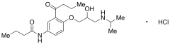 rac 3-Deacetyl-3-butanoyl Acebutolol Hydrochloride
