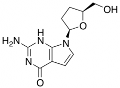 7-Deaza-2',3'-dideoxyguanosine
