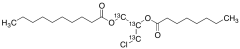 1-Decanoyl-2-octanoyl-3-chloropropanediol-13C3