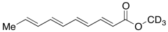 (2E,4E,6E,8E)-2,4,6,8-Decatetraenoic Acid Methyl-d3 Ester