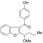 Des(diethylaminoethyl)-didesiodo-1&rsquo;-methoxy Amiodarone