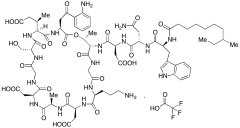 N-Desdecanoyl, N-(8-Me-decanoyl) Daptomycin
