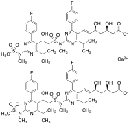 S-Demethyl S-[4-(4-fluorophenyl)-6-isopropyl-2-(N-methylmethylsulfonamido)pyrimidin-5-hydr