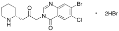 (-)-Deoxyhalofebrifugine Dihydrobromide