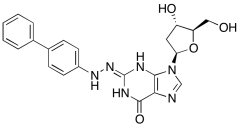2'-Deoxy-2-(2-[1,1'-biphenyl]-4-ylhydrazone)xanthosine