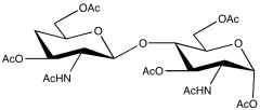 4-Deoxy-&beta;-D-chitobiose Peracetate