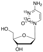 2&rsquo;-Deoxy Cytidine-13C, 15N