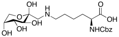 N6-(1-Deoxy-D-fructos-1-yl)-N2-[(phenylmethoxy)carbonyl]-L-Lysine