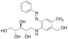 1-Deoxy-1-[(3-hydroxymethyl-4-methyl-6-(2-phenyldiazenyl)phenyl)amino]-D-ribitol