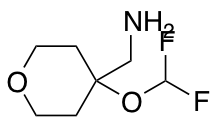 [4-(difluoromethoxy)oxan-4-yl]methanamine