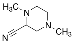 1,4-dimethylpiperazine-2-carbonitrile