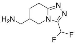 [3-(difluoromethyl)-5H,6H,7H,8H-[1,2,4]triazolo[4,3-a]pyridin-6-yl]methanamine