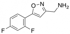 [5-(2,4-Difluorophenyl)-1,2-oxazol-3-yl]methanamine