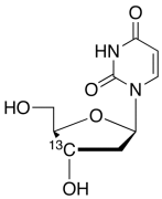 2'-Deoxyuridine-3'-13C