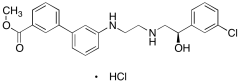 (R)-3'-[[2-[[2-(3-Chlorophenyl)-2-hydroxyethyl]amino]ethyl]amino]biphenyl-3-carboxylic Aci