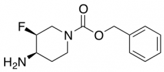 cis-1-cbz-4-amino-3-fluoropiperidine