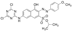 7-[(4,6-Dichloro-1,3,5-triazin-2-yl)amino]-4-hydroxy-3-[(4-methoxyphenyl)azo]-2-Naphthalen