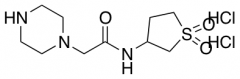 N-(1,1-dioxo-1lambda6-thiolan-3-yl)-2-(piperazin-1-yl)acetamide dihydrochloride