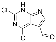 2,4-Dichloro-7H-pyrrolo[2,3-D]pyrimidine-5-carbaldehyde