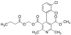 4-(2,3-Dichlorophenyl)-2,6-dimethyl-3,5-pyridinedicarboxylic Acid Methyl (1-oxobutoxy)meth