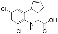 6,8-Dichloro-3a,4,5,9b-tetrahydro-3H-cyclopenta[c]quinoline-4-carboxylicacid