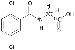 N-(2,5-Dichlorobenzoyl)glycine-13C2,15N