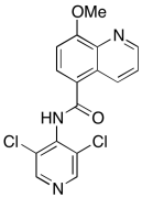 N-(3,5-Dichloro-4-pyridinyl)-8-methoxy-5-quinolinecarboxamide