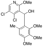 4,5-Dichloro-2-methoxy-&alpha;-(2,3,4-trimethoxy-6-methylphenyl)-3-pyridinemethanol