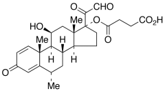 21-Dehydro-6&alpha;-methyl Prednisolone 17-Hemisuccinate