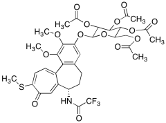 N-Desacetyl-2,3,4-tri-O-acetyl Thiocolchicoside-N-2,2,2-trifluoroacetaldehyde