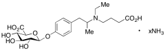 O-Desmethyl Mebeverine Acid O-&beta;-D-Glucuronide Ammonium Salt
