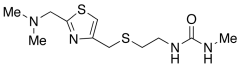 Des(N&rsquo;-methyl-2-nitro-1,1-ethenediamino) N&rsquo;-Methylureido Nizatidine