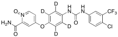 N-Desmethyl Sorafenib (Pyridine)-N-oxide-d4