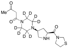 N4-Des Pyrazolo N4-Acetoacetyl Teneligliptin-d8