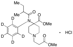 N&rsquo;-Despropionyl-N&rsquo;-2-methyl-butyryl Remifentanil Hydrochloride-d5