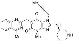Des-(R)-piperidin-3-amine 8-(R)-(Piperidin-3-ylamino) Linagliptin