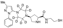 Desthiazolidino Teneligliptin-d8 N-(2-Thio-ethyl) Carboxamide