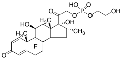 Dexamethasone 21-[O'-(2-Hydroxyethyl)]phosphate Ester